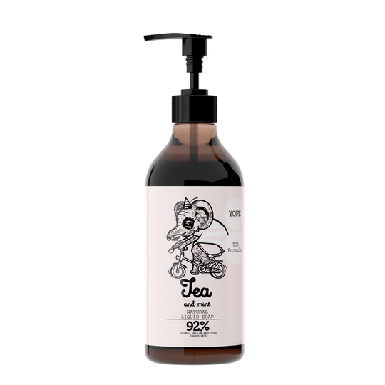 YOPE Natural hand soap with TGA formula Tea & Peppermint 500 ml