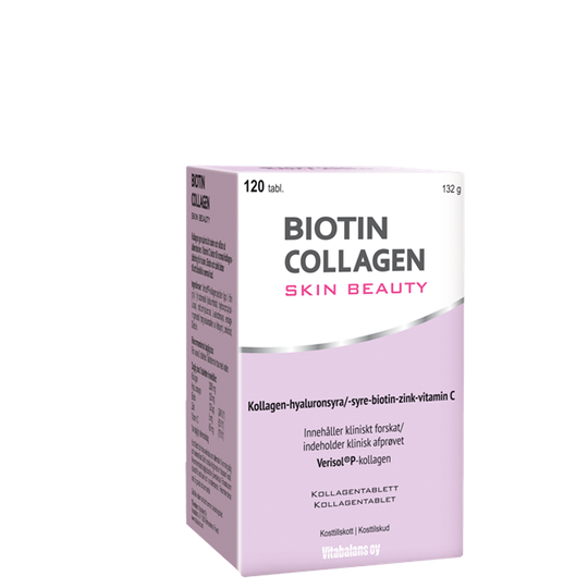 Biotin Collagen Skin Beauty, 120 tabletter
