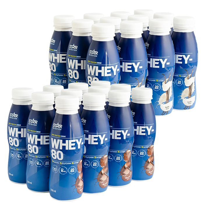 24 x Whey-80, Drink, 330 ml