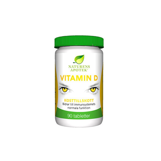 Naturens Apotek Vitamin-D 90 tabletter