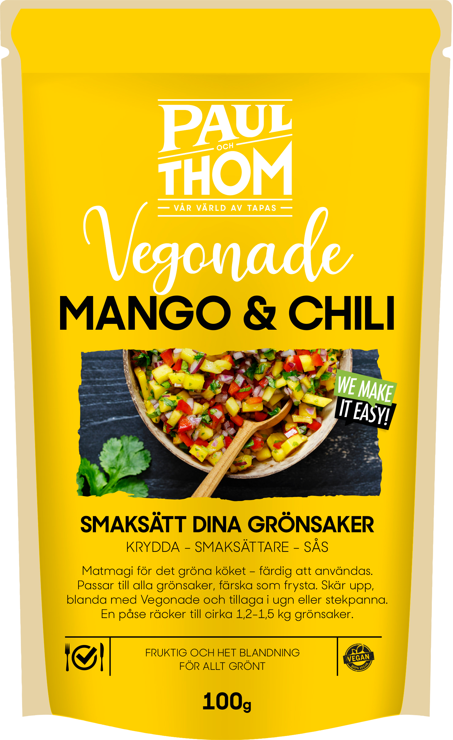 Grönsakskrydda Mango & Chili - 25% rabatt