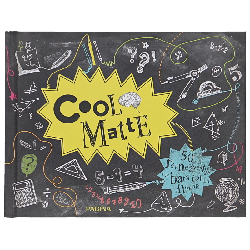 Bok "Cool matte - 50 räkneäventyr för barn i alla åldrar" - 52% rabatt