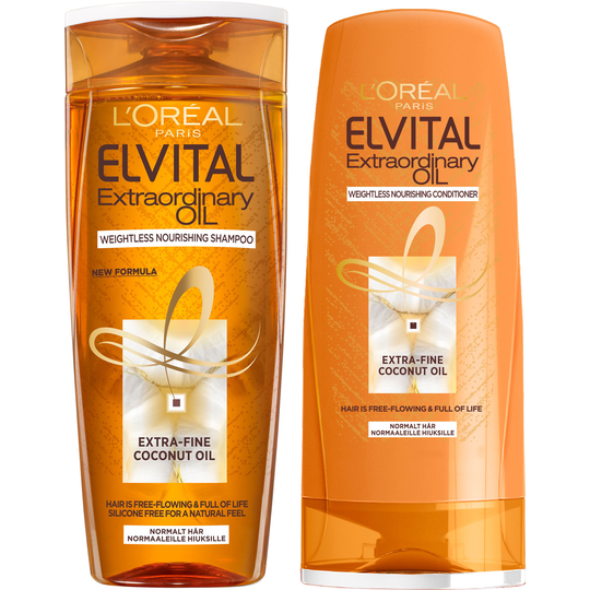 Loreal Paris Elvital Extraordinary Oil Coconut Paket