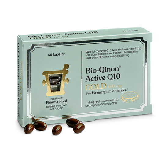 Pharma Nord Bio-Qinon Active Q10 Gold 100 mg 60 kapslar