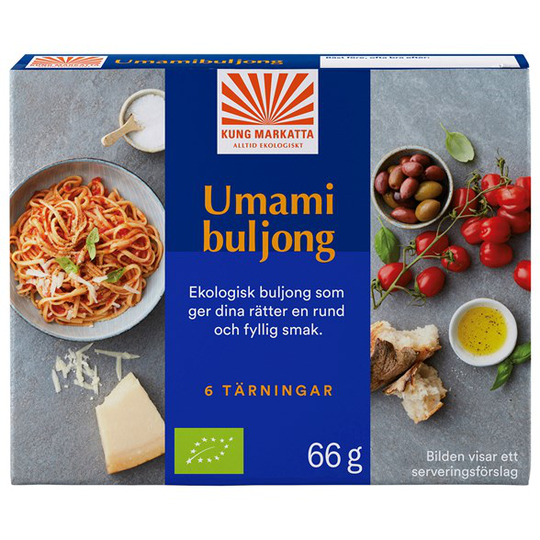 Kung Markatta Umamibuljongtärningar, 6 st