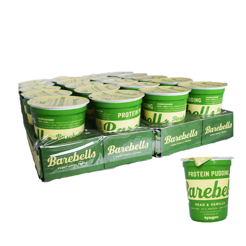 Hel Platta Proteinpudding "Pear & Vanilla" 20 x 200g - 80% rabatt