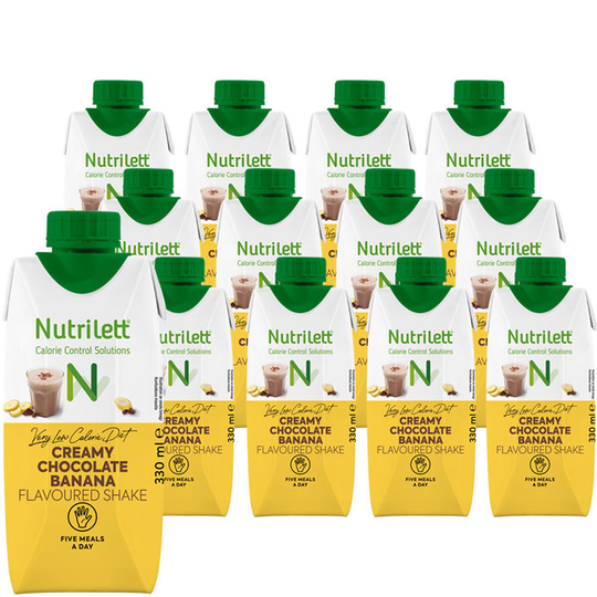 Nutrilett Måltidsersättning Creamy Chocolate Banana Shake