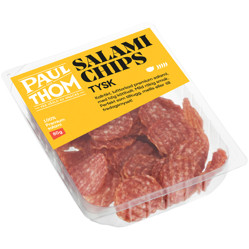 Salamichips Tysk - 45% rabatt