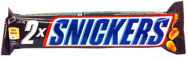 Snickers - 18% rabatt