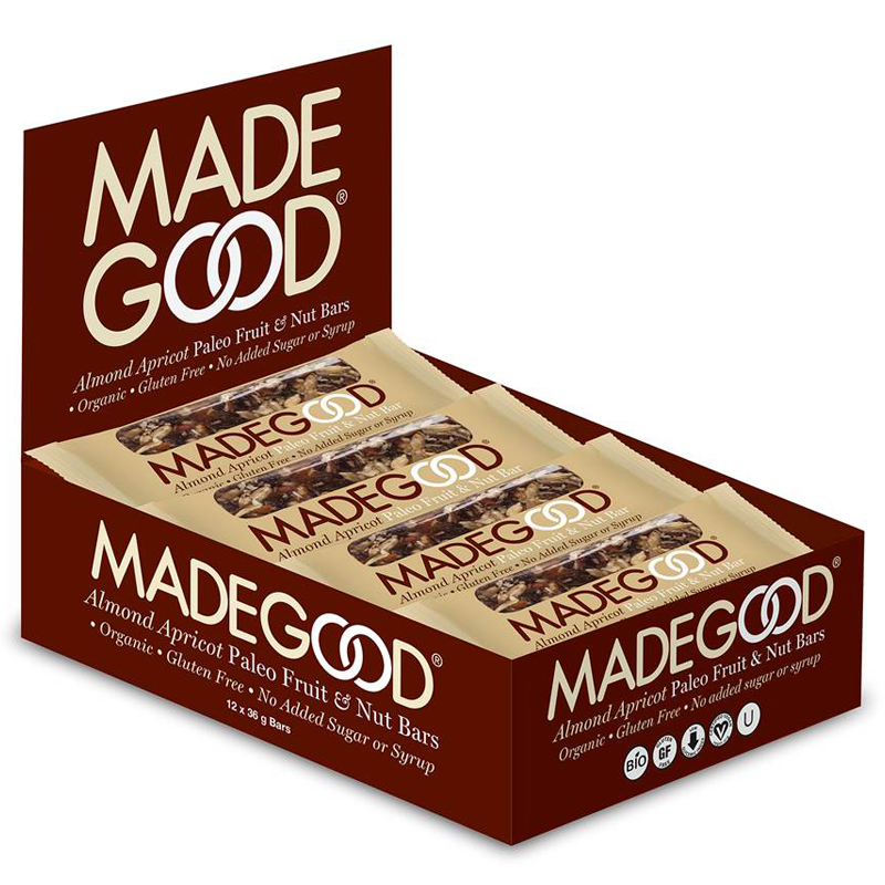 Hel Låda Bars Mandel & Aprikos 12 x 36g - 59% rabatt