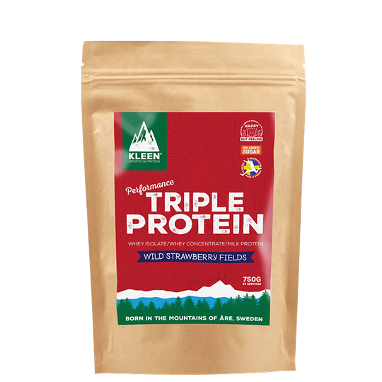 KLEEN Triple Protein Wild Strawberry Fields, 750 g