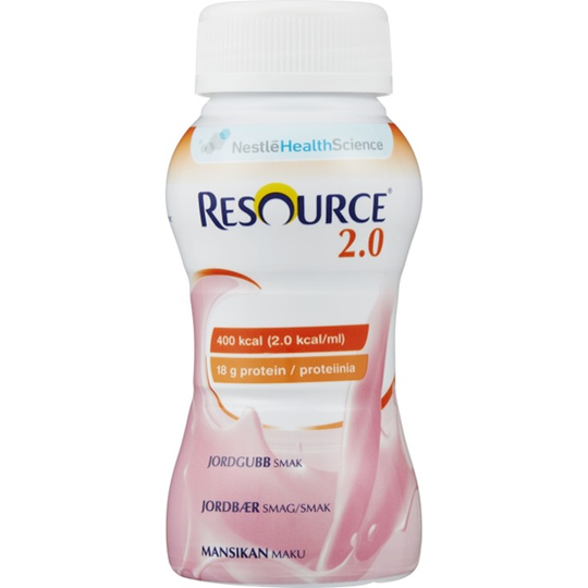 Resource 2.0 Jordgubb 4 x 200 ml
