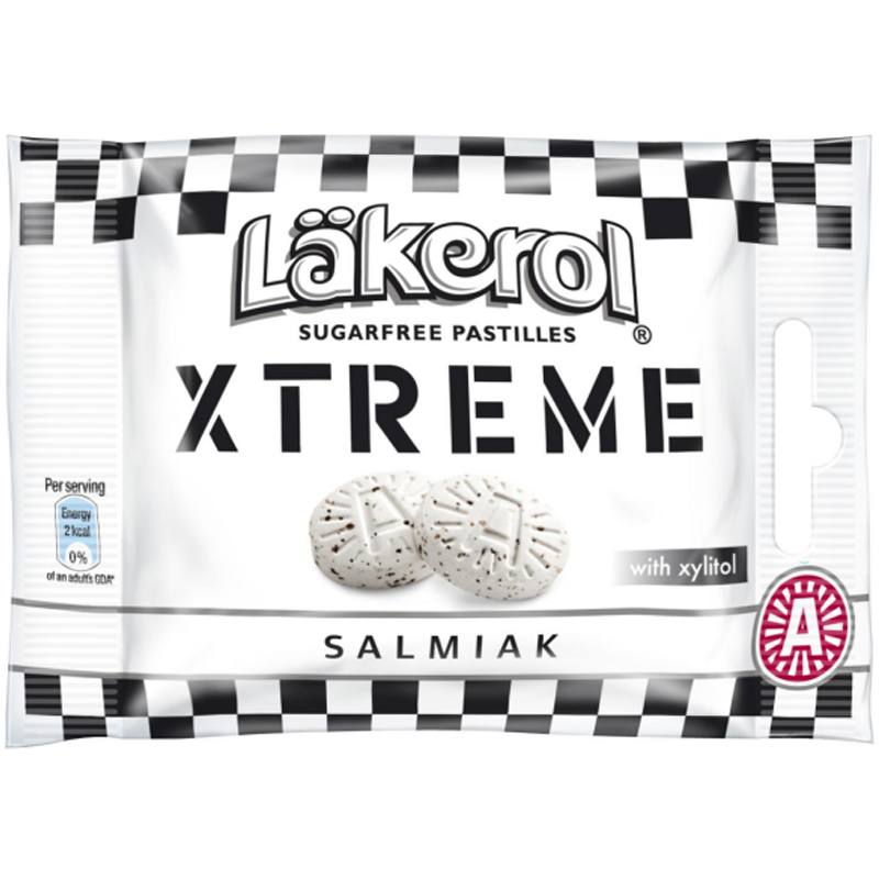 Halspastiller "Xtreme Salmiak" 25g - 44% rabatt