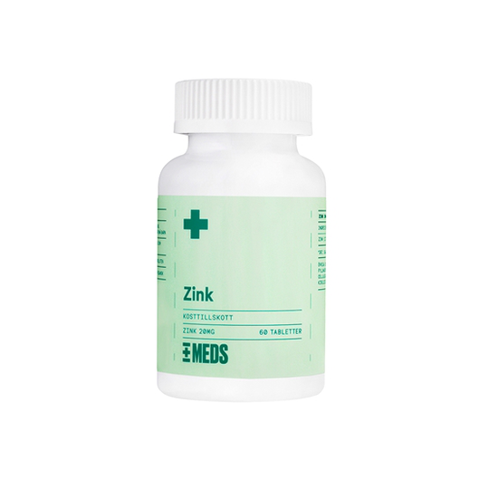 MEDS Zink 20 mg 60 tabletter