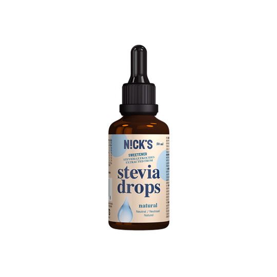 Nicks Stevia Drops Natural 50 ml
