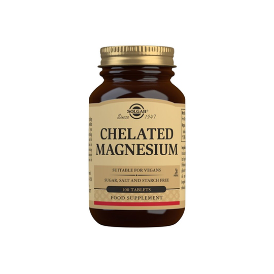Solgar Chelated Magnesium 100 tabletter
