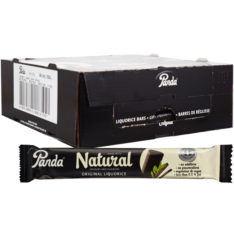 Hel Låda Lakritsstänger 36 x 32g - 41% rabatt