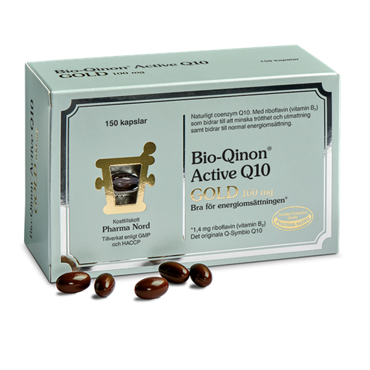 Pharma Nord Bio-Qinon Active Q10 Gold 100 mg 150 kapslar