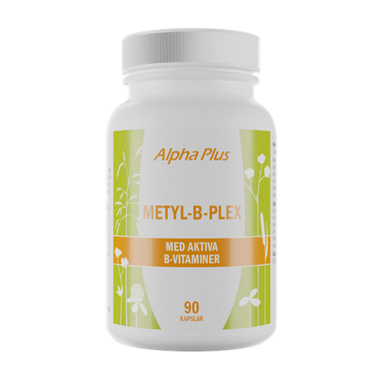 Alpha Plus Metyl-B-Plex 90 kapslar