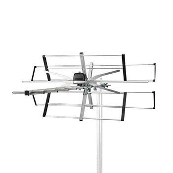 Nedis Utomhusantenn | UHF / VHF | Mottagningsområde: -50 km | LTE700 | Förstärkning: 11 dB | 75 Ohm | Antenn längd: 975 mm | ABS / Aluminium