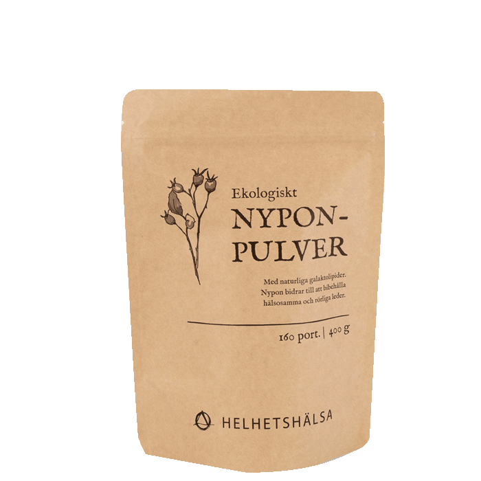Nyponpulver EKO, 400 g