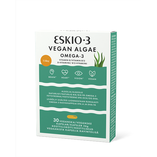 Eskio-3 Vegan Algae 30 kapslar