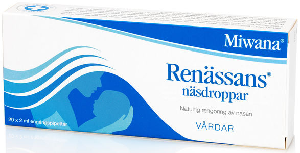 Renässans Näsdroppar engångspipetter 20 x 2 ml