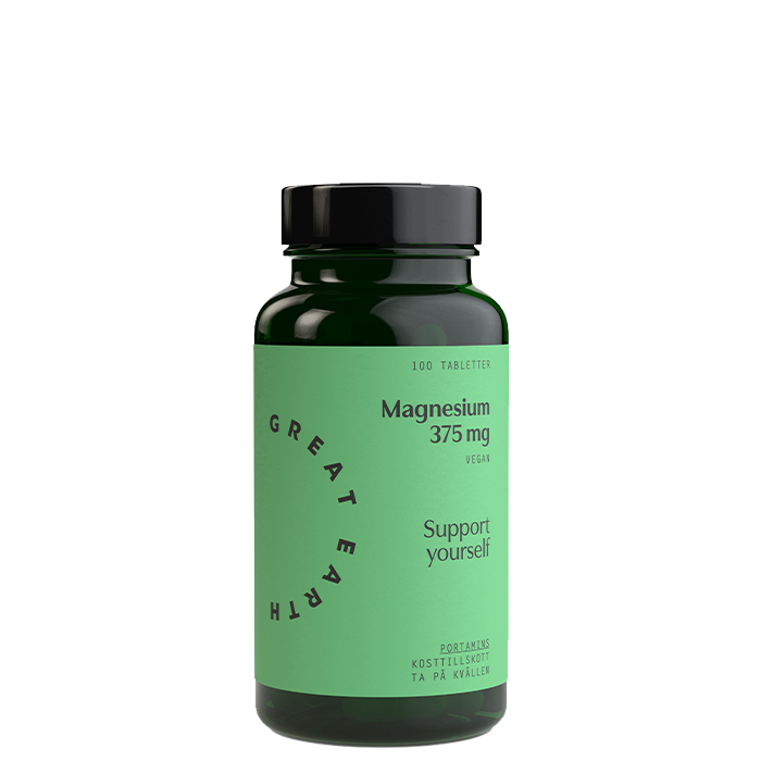 Magnesium 375 mg, 100 tabletter