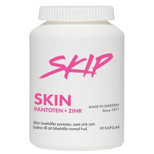Skip Nutrition Skip Skin Pantoten+Zink 90 kapslar