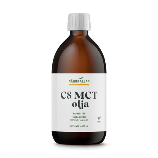 Närokällan C8 MCT olja 500 ml
