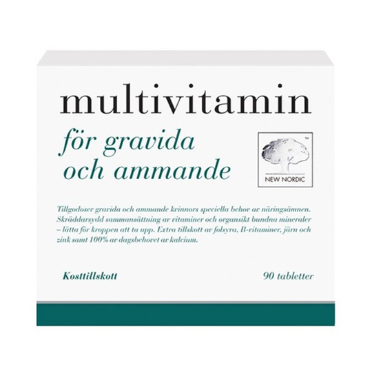 New Nordic Multivitamin För Gravida & Ammande 90 tabletter