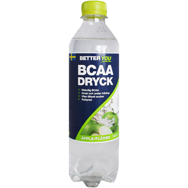 Dryck BCAA Fläder & Äpple 500ml - 59% rabatt