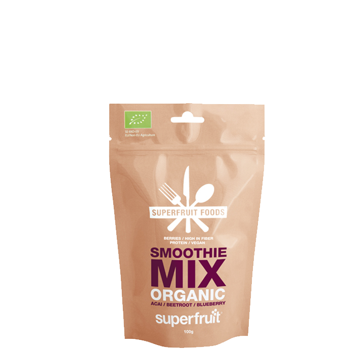 Smoothie Mix - Acai, Rödbeta, Blåbär EKO, 100 g