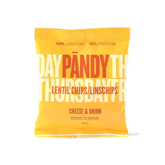 Pändy Linschips Cheese and Onion 40g