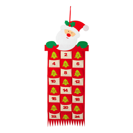 Hängande Tomte Julkalender