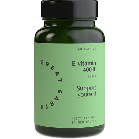 Great Earth E-Vitamin 60 kapslar