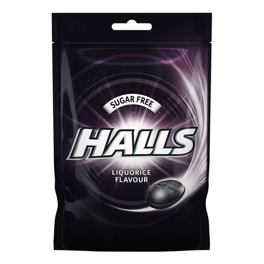 Halls Cool Liquorice Halstabletter