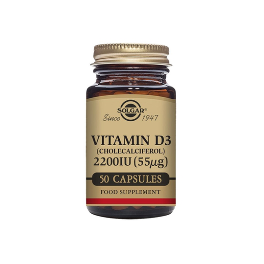 Solgar Vitamin D3 50 kapslar