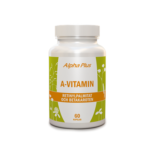 Alpha Plus A-vitamin 60 kapslar