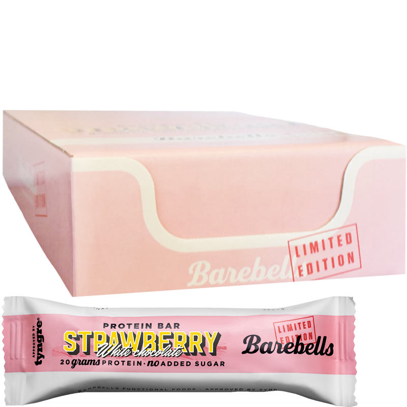 Proteinbars Strawberry White Chocolate 12-pack - 59% rabatt