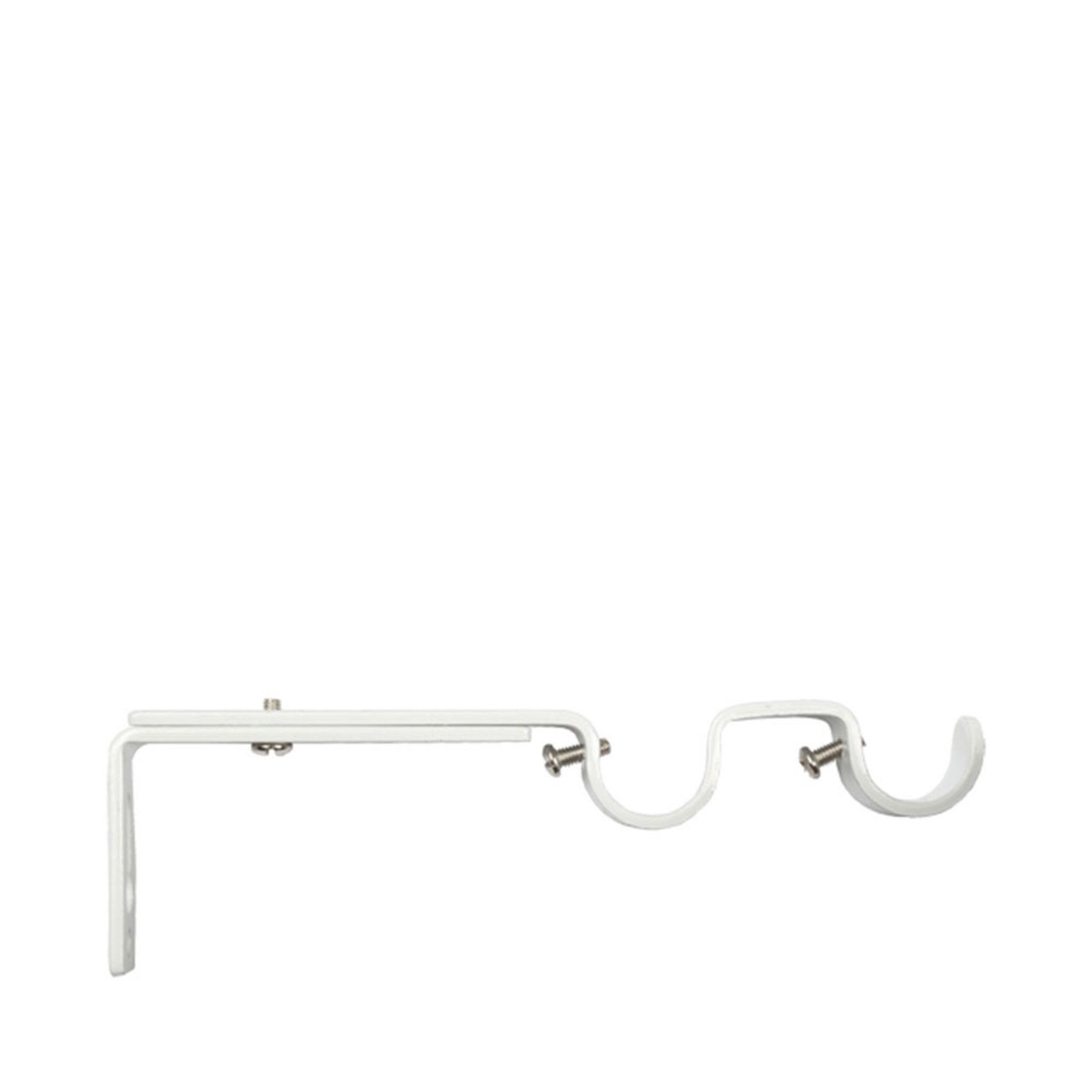 Reglerbar dubbelhållare Ø19 mm, 1 st