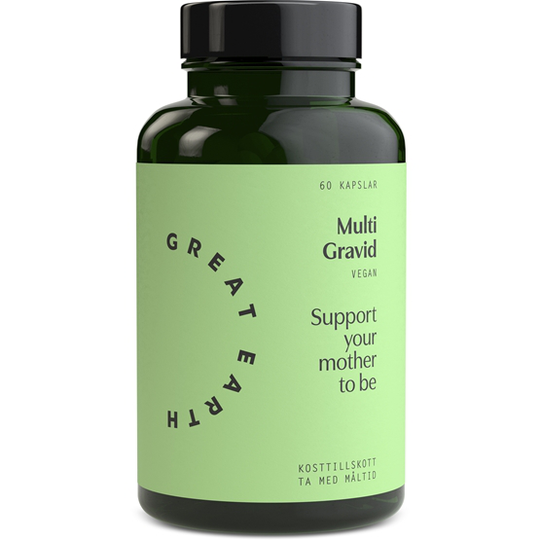 Great Earth Multi Gravid 60 kapslar