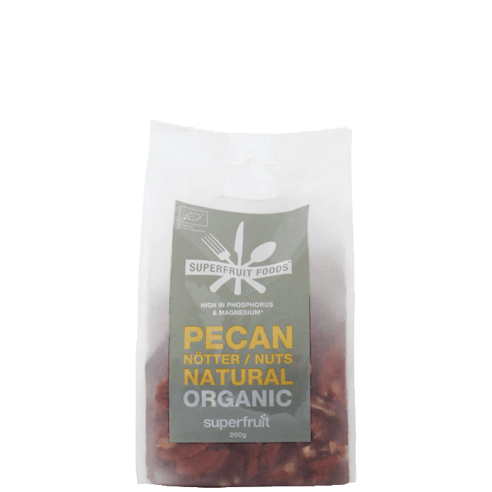 Pekannötter Naturella, 200g, EU EKO