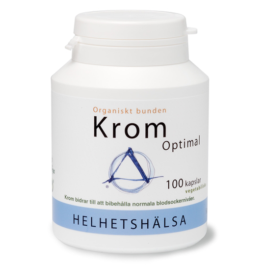 Helhetshälsa Krom Optimal 200 μg 100 kapslar