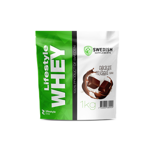 Swedish Supplements Lifestyle Whey Protein Chocolate Milkshake 1 kg