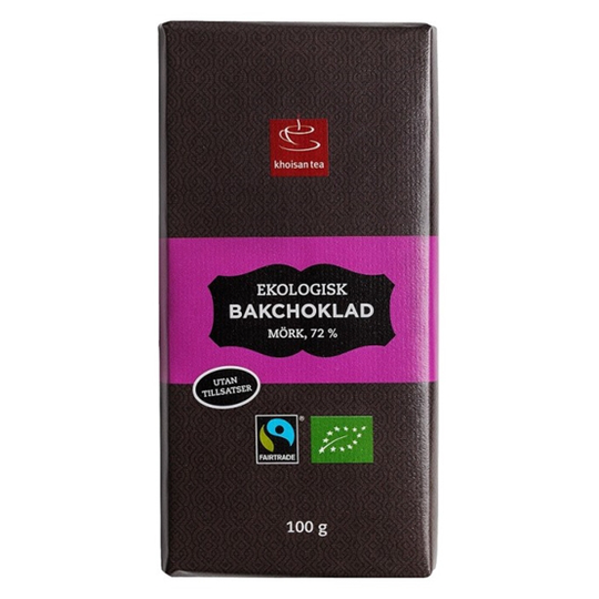 Khoisan Gourmet Bakchoklad Mörk EKO 100 g