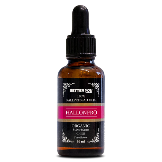 Better You Kallpressad Hallonfröolja EKO 30 ml