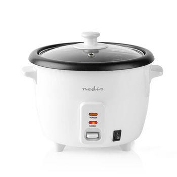 Nedis Riskokare | 1.0 l | 400 W | Non-stick beläggning | Avlägsningsbar skål | Automatisk avstängning