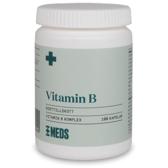 MEDS B-vitamin Komplex 100 kapslar