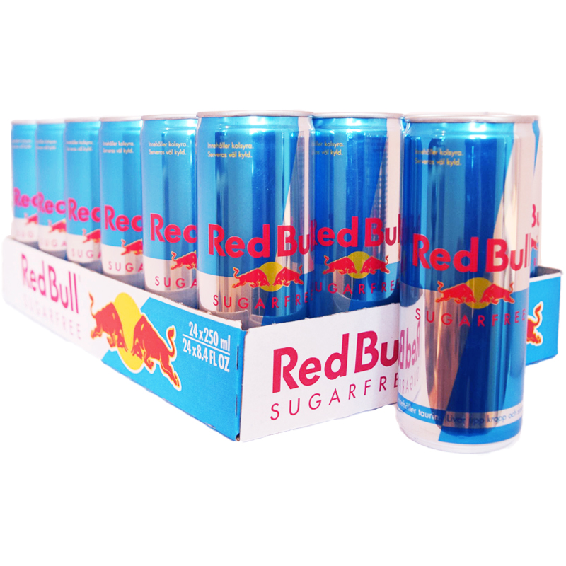 Hel Låda Red Bull "Sugarfree" - 21% rabatt